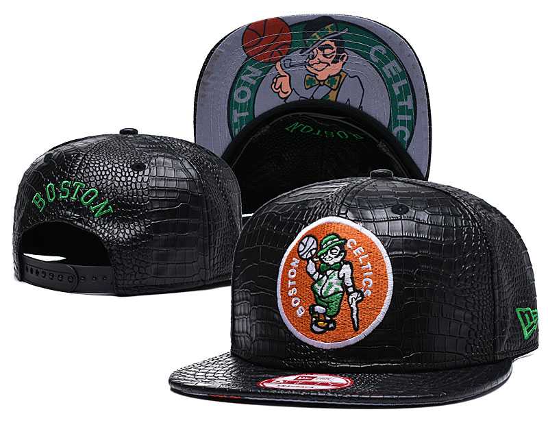 Celtics Fresh Logo Black Adjustable Hat GS (2)